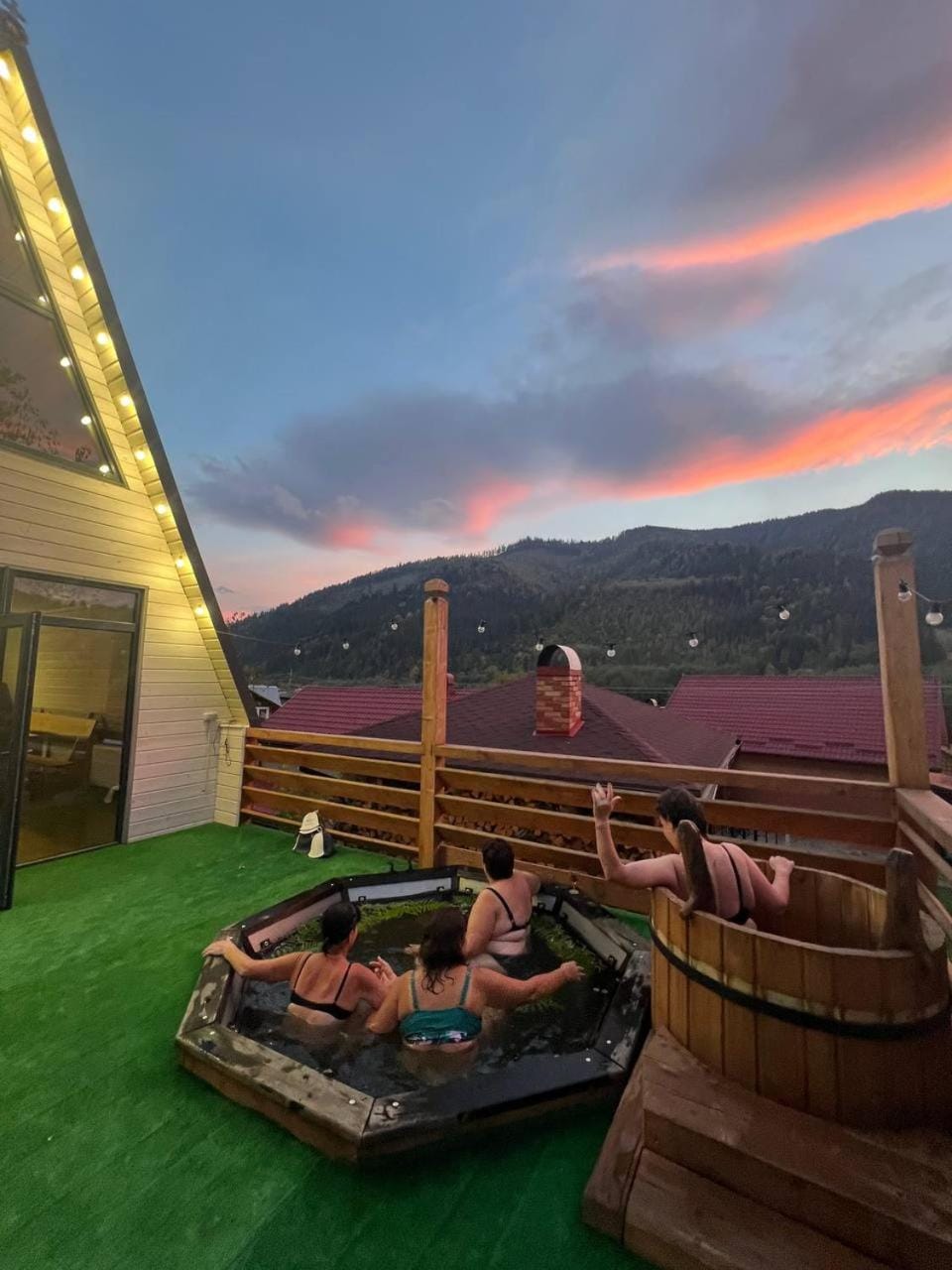 Seating area, Mountain view