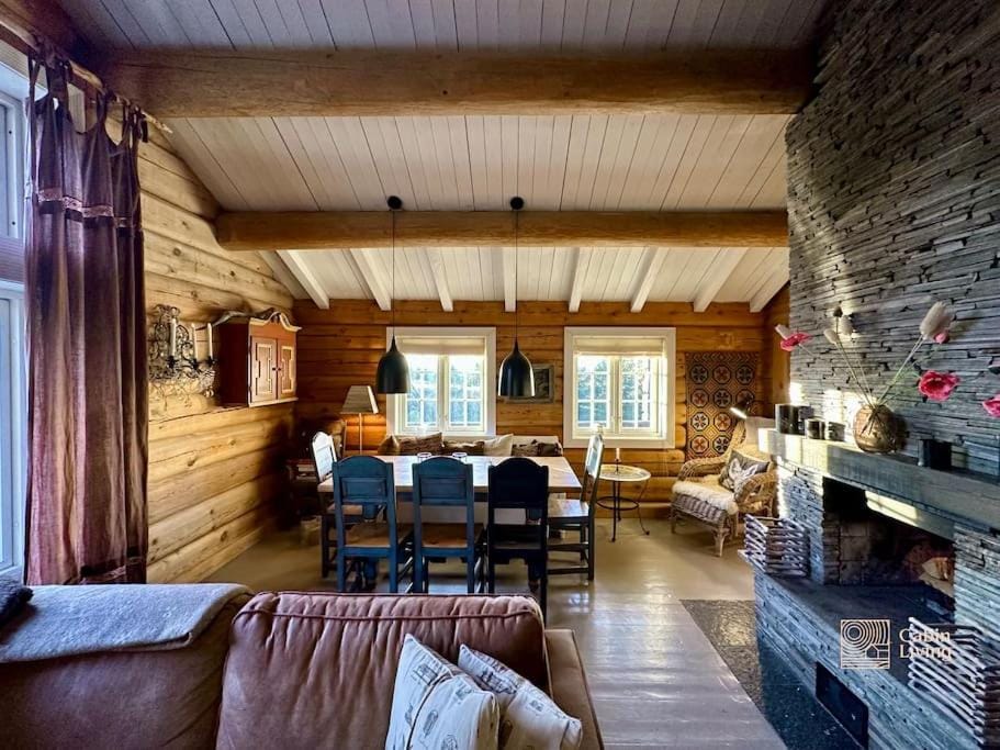 Log cabin in Hafjell with ski in ski out, sauna and view Cabin in Innlandet