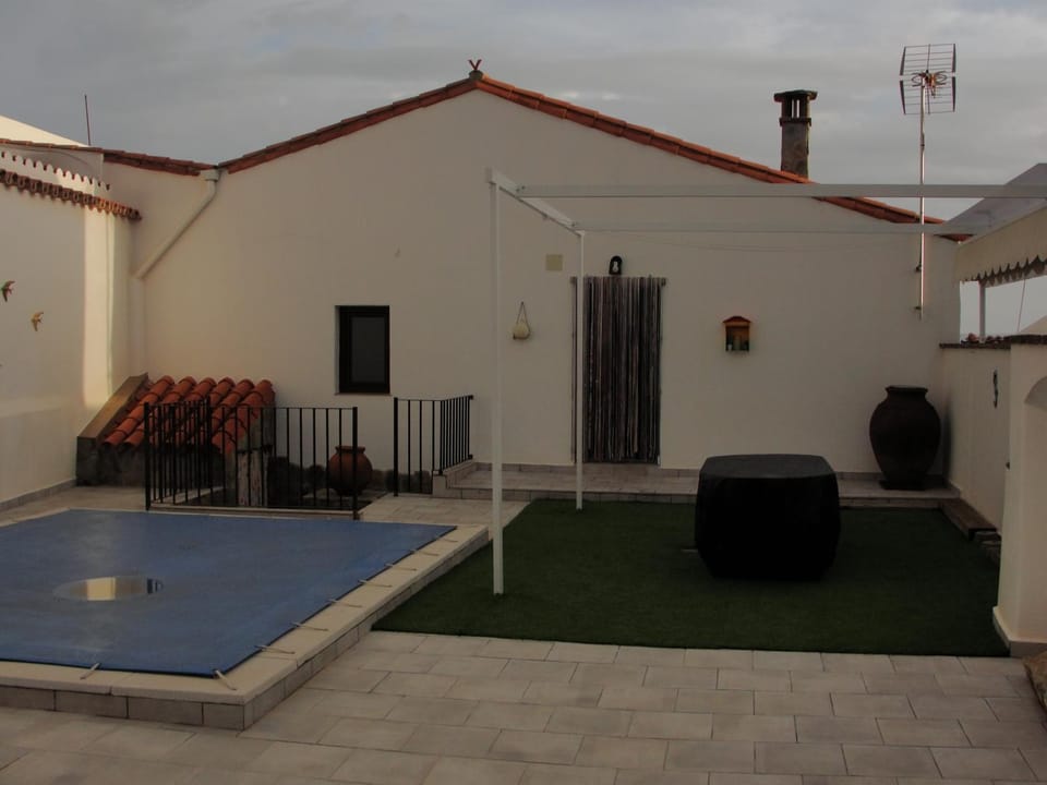 Patio, Pool view