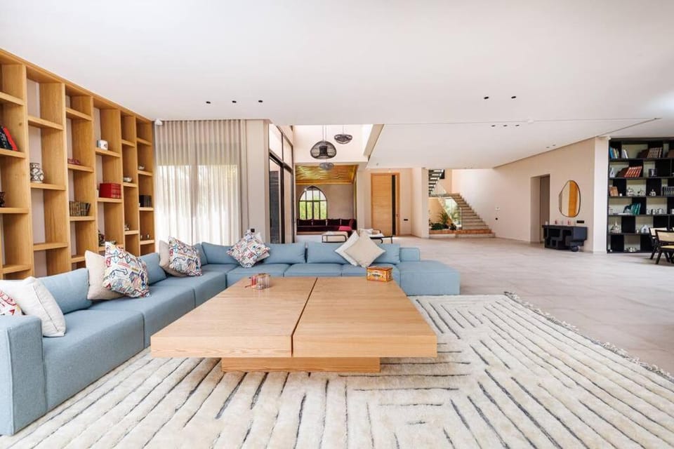 Modern 4BR Villa Golf View in Amelkis Marrakech House in Marrakesh