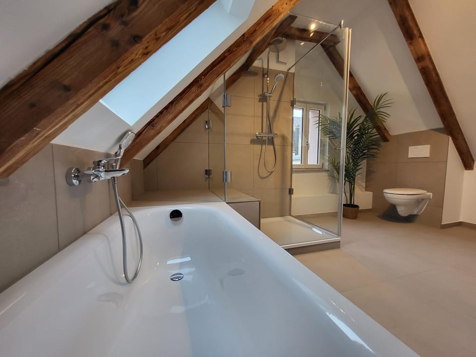 Shower, Bathroom, Bath, towels