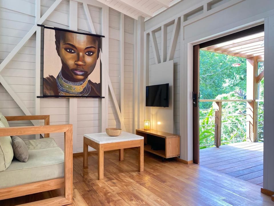 Patio, Living room, Garden view