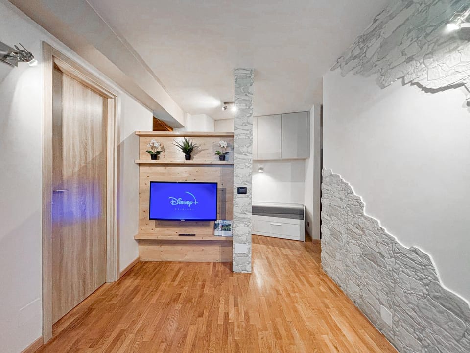 Bed, TV and multimedia, Kitchen or kitchenette, Photo of the whole room, Bedroom, minibar, oven, wardrobe