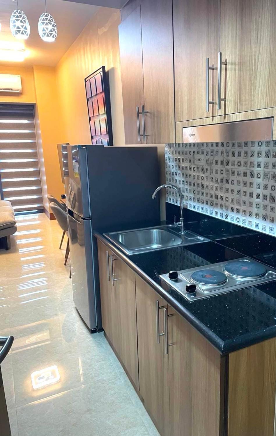 Kitchen or kitchenette, kitchen