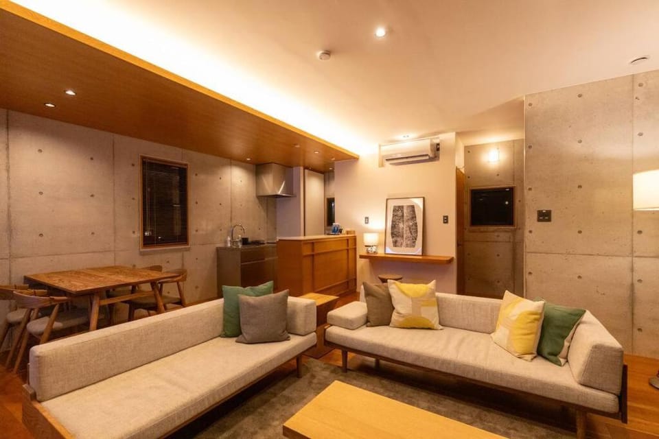 Living room, air conditioner