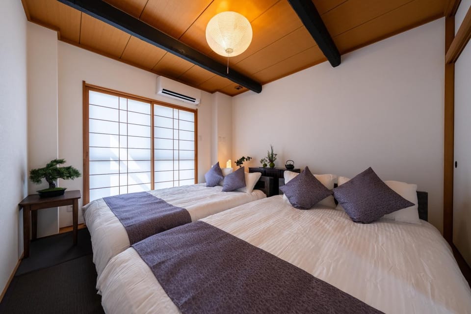 ちよ 桜と過ごすお部屋 usjまで電車で10分 4つの寝室 お風呂2台 トイレ4台 Villa in Osaka