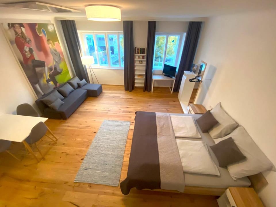 Living room, Bedroom