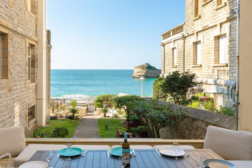 AROHA Apt with terrasse and sea view in Biarritz Apartment in Biarritz