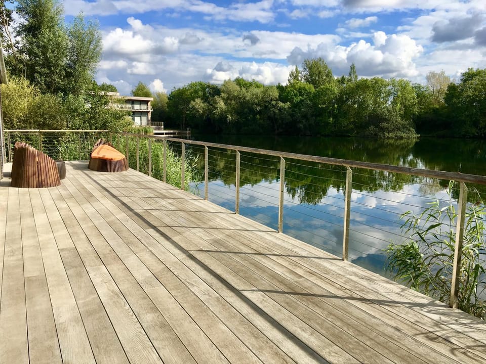 Spring, Lake view