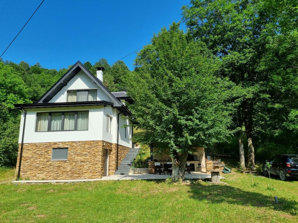 Property building, Spring, Day, Garden view
