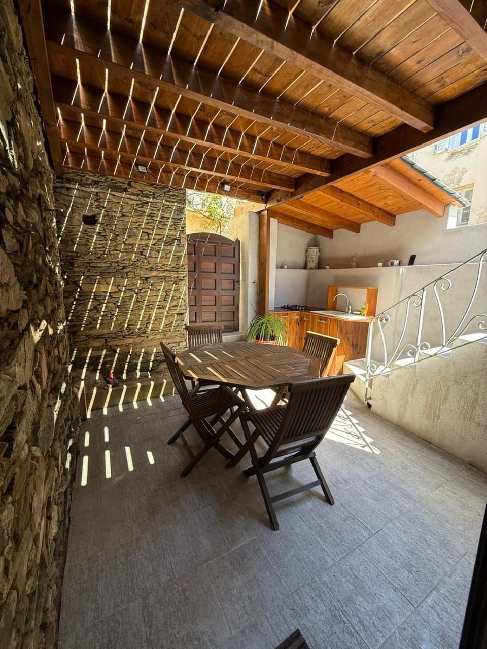 Maison entre mer et montagne à Canari House in Corsica