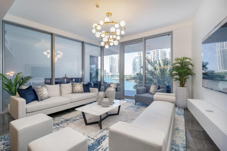 StayShort - Exceptional 3bedroom with the incredible view in Dubai Marina Apartment in Dubai