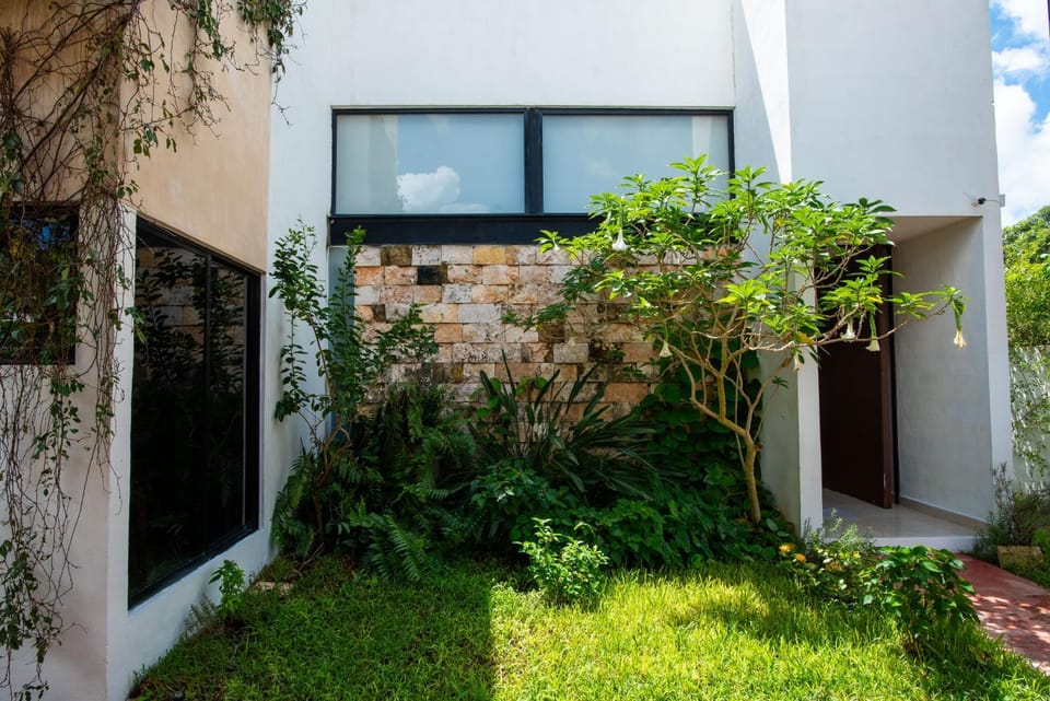 Facade/entrance, Garden