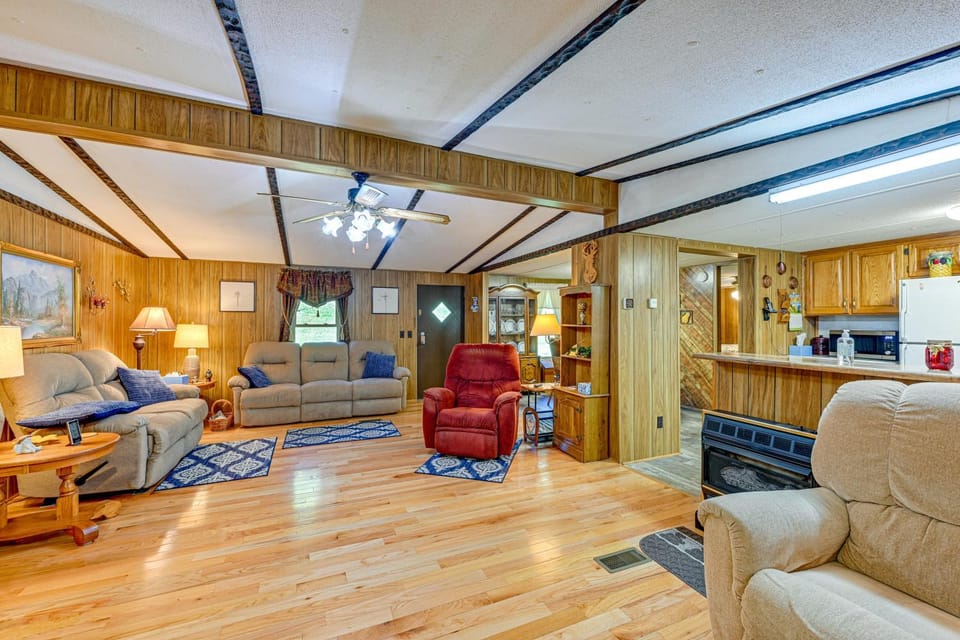 Creek Access & Spacious Yard: Quiet Sylva Home! House in Swain County