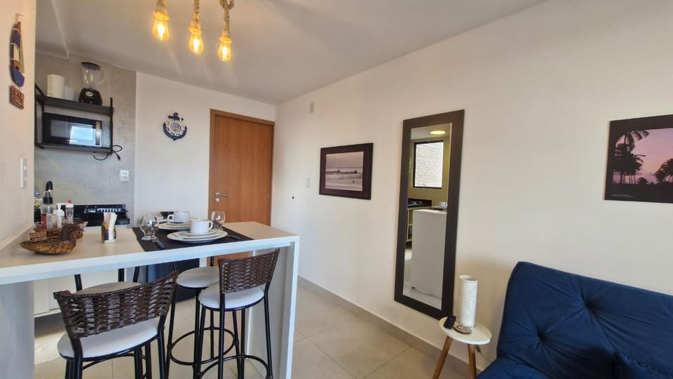 Flat Belo Mar - apto novo com varanda e vista mar Apartment in Cabedelo