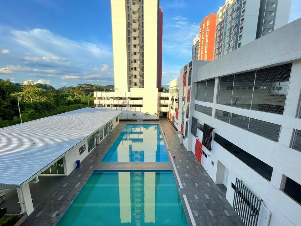 Property building, Pool view, Swimming pool, Swimming pool
