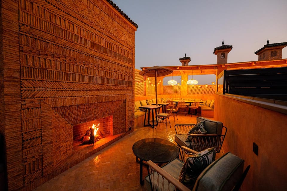 Door Janna Riad in Marrakesh