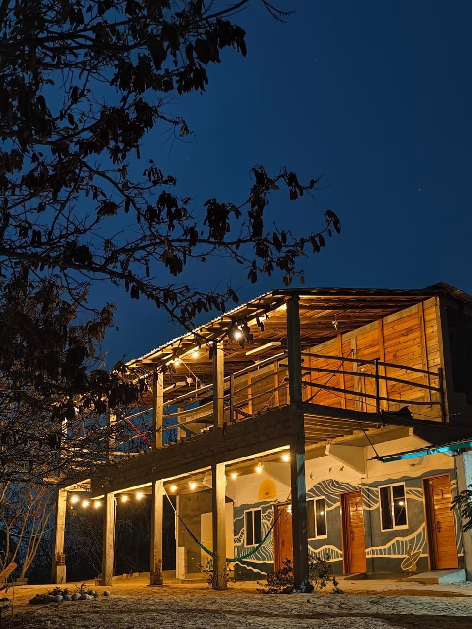 Property building, Night