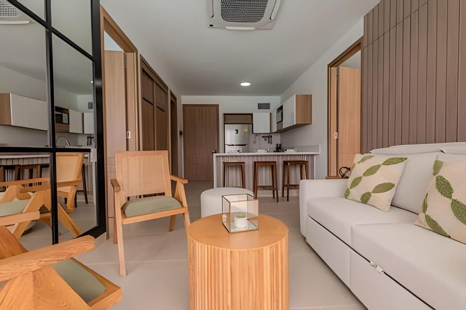 Living room, On site