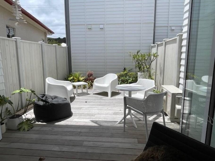 Patio, Seating area, Garden view