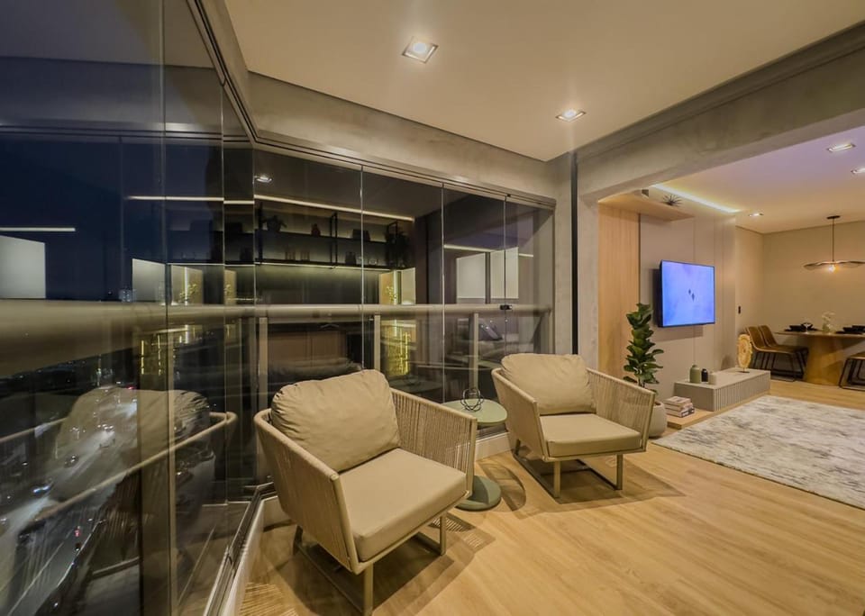 TV and multimedia, Balcony/Terrace, Living room, Seating area