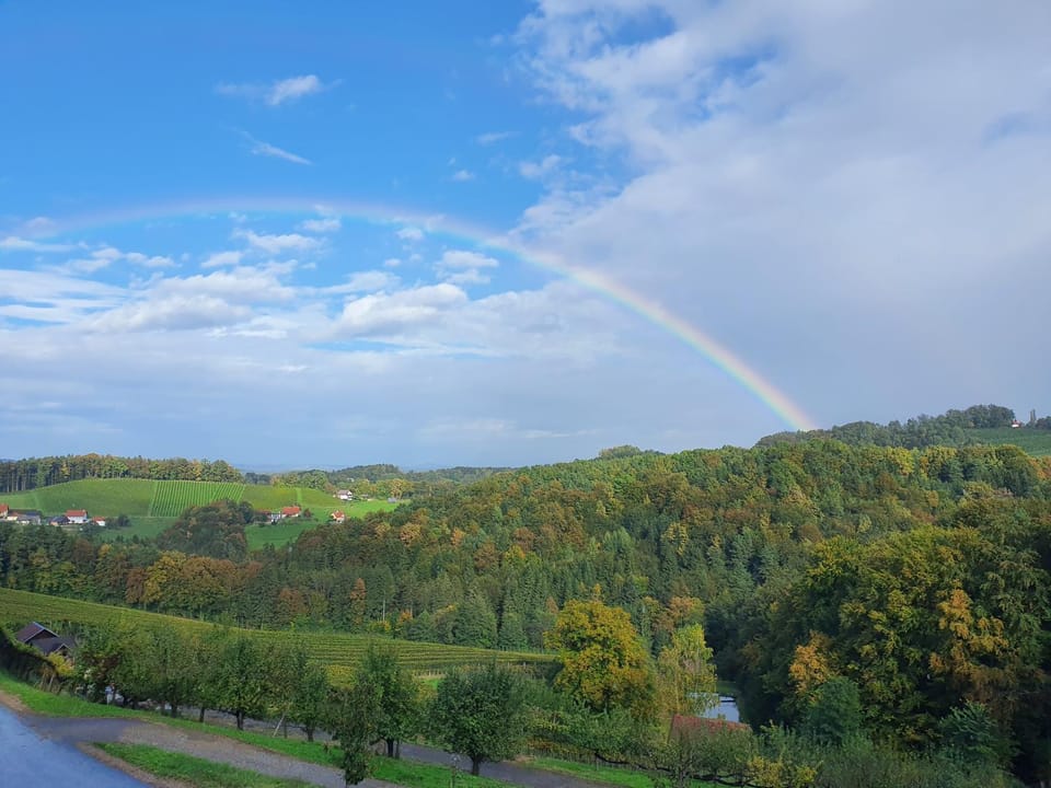 Spring, Day, Natural landscape, Mountain view