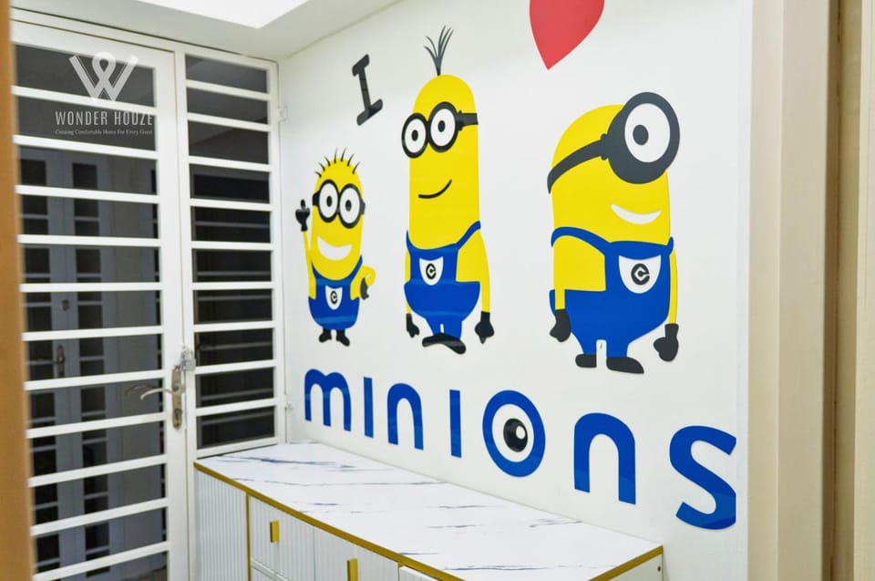 Cartoon Theme Staycation Near Bloomsvale at OUG 10 mins to MidValley Apartment in Petaling Jaya