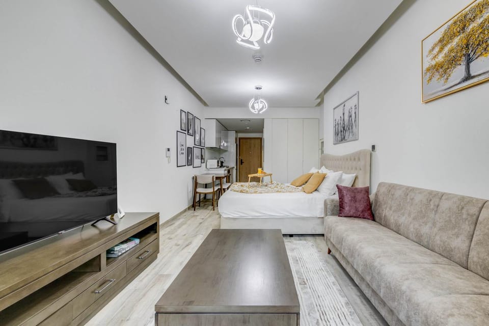Bed, Living room, Bedroom