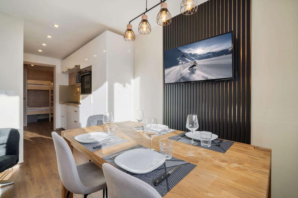 Ski in-out, Heart of Val Thorens Spacious Flat , Wifi A9 - Résidence le Joker Apartment in Les Allues
