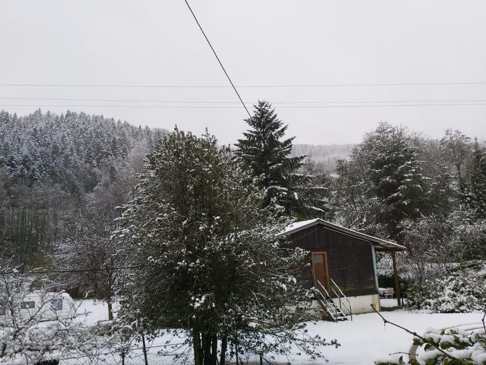 Day, Natural landscape, Winter, Mountain view