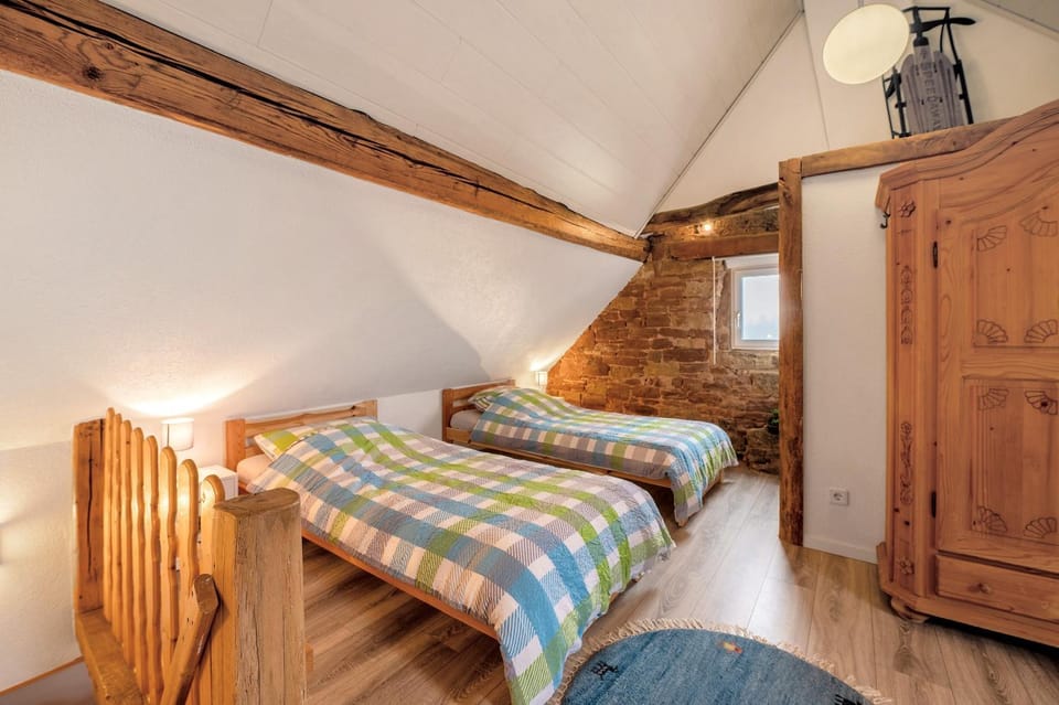 Property building, Living room, Bedroom