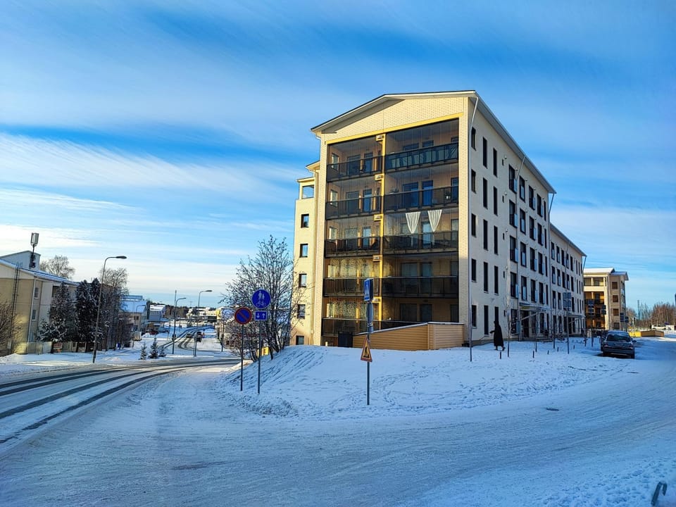 Neighbourhood, Winter, Street view