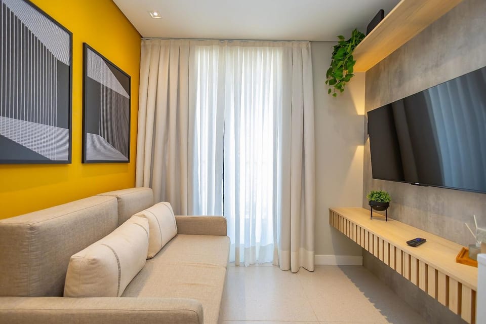 Apartamento de 1 Quarto com Sofa-Cama - FAI1509 Apartment in Curitiba