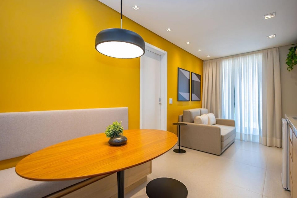 Apartamento de 1 Quarto com Sofa-Cama - FAI1509 Apartment in Curitiba