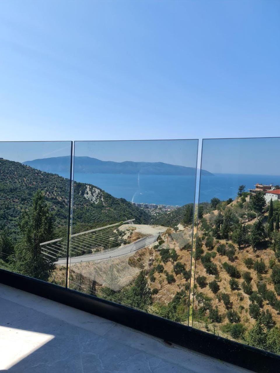 Natural landscape, Mountain view, Sea view