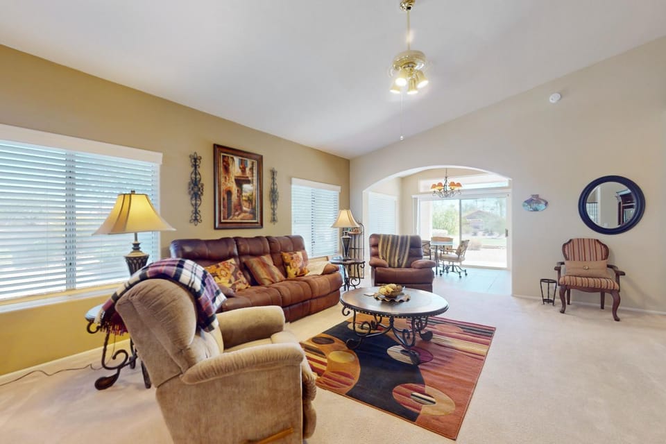 Golf, Hike & Unwind: Peoria Retreat w/ Patio! House in Sun City