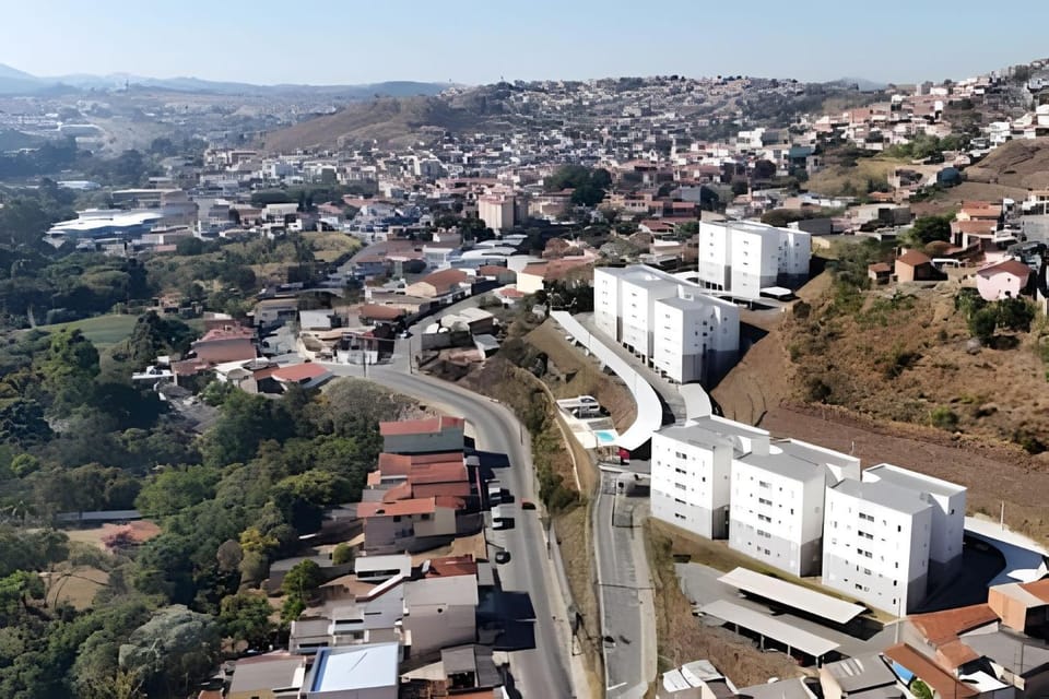 Bird's eye view, City view, Mountain view