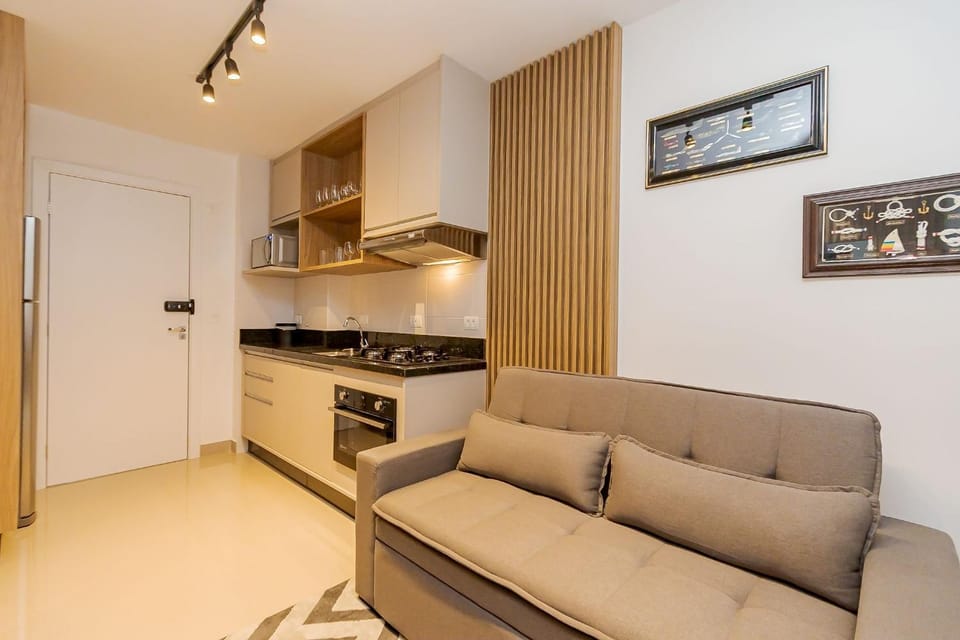 Apto de 1 Quarto com Sofá-Cama na Sala - LHP1004 Apartment in Curitiba