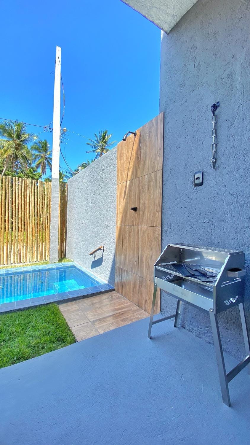 LOFT Mar 101 - Com Piscina Privativa a Poucos Passos de Vilas Gastronômicas Polo de Artesanato e Associação Peixe-boi House in State of Alagoas, Brazil