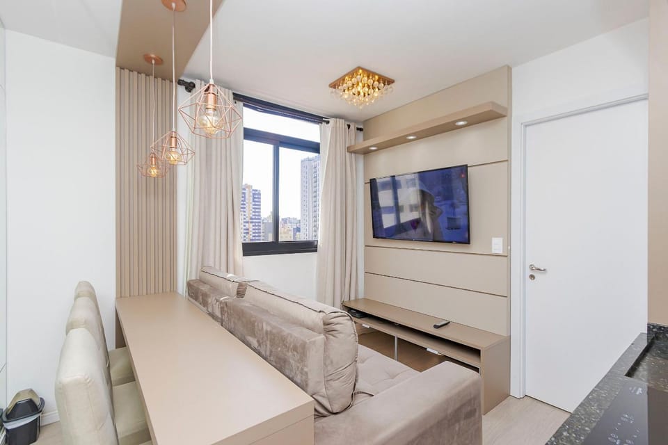 Apto de 1q com garagem no Centro - NEW1005 Apartment in Curitiba