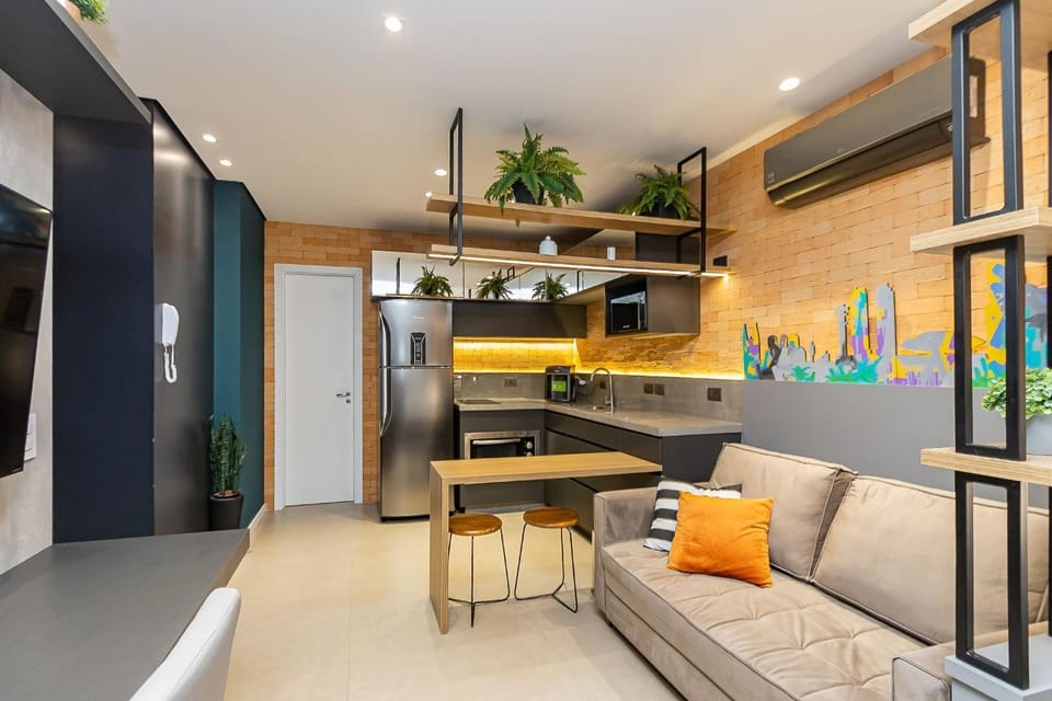 Studio com Vaga e Design Incrível - NEW1109 Apartment in Curitiba
