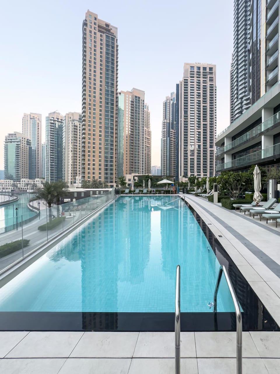 Property building, Pool view, Swimming pool