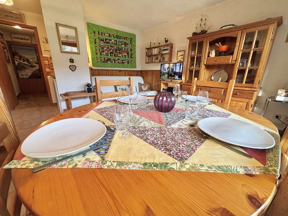 Studio alcôve avec terrasse sud, 4 personnes, animaux acceptés - FR-1-603-110 Apartment in Megève