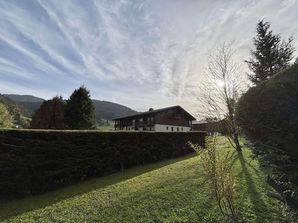 Studio alcôve avec terrasse sud, 4 personnes, animaux acceptés - FR-1-603-110 Apartment in Megève