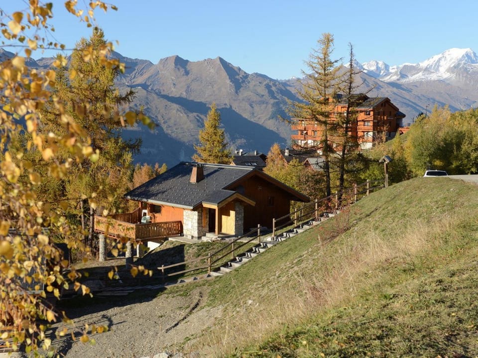 Chalet de charme 6 pers. à Vallandry près des pistes et commerces - FR-1-411-957 Chalet in Landry