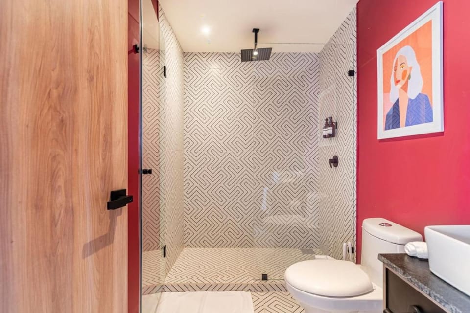 Modern & comfy · Roma-Condesa · Cama King · A/C · Apartment in Mexico City