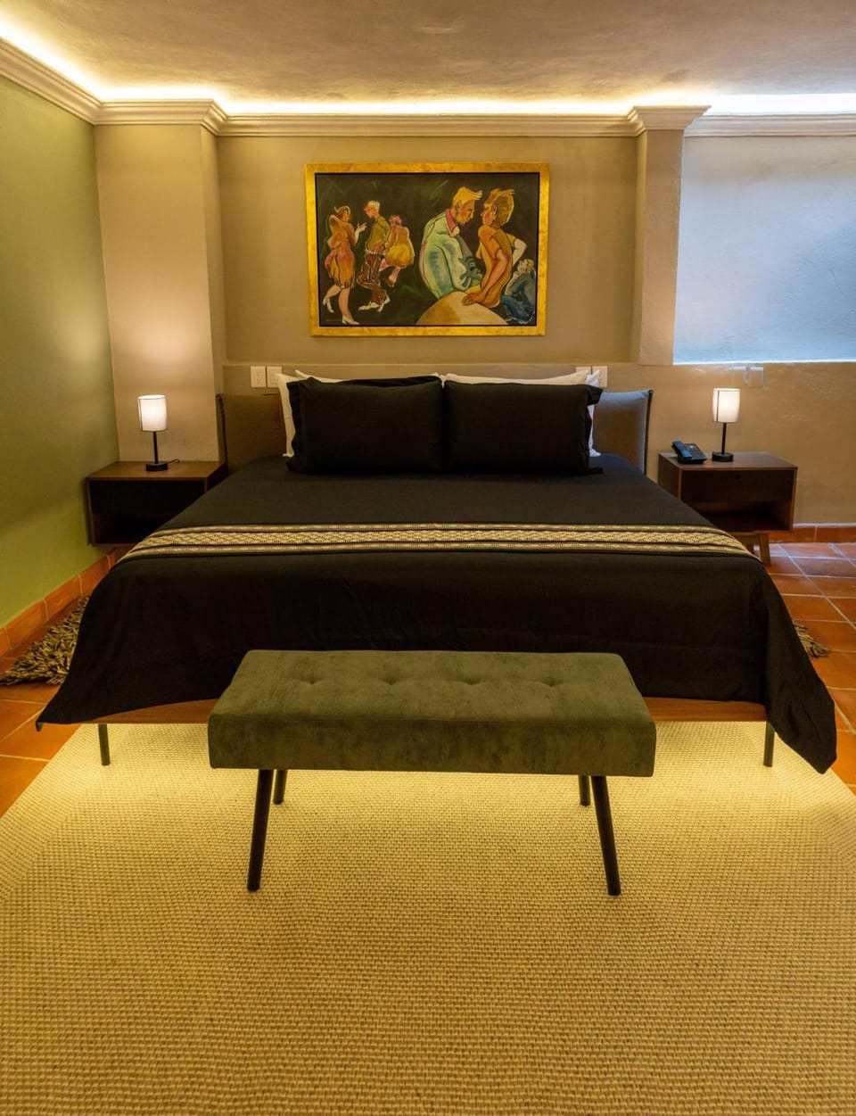 Bed, Bedroom