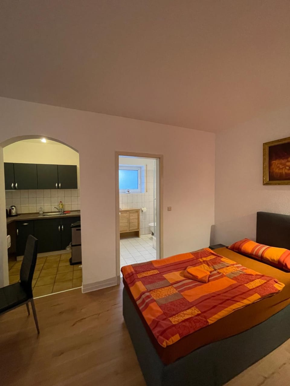 Bed, Kitchen or kitchenette, Bedroom, kitchen, kitchen