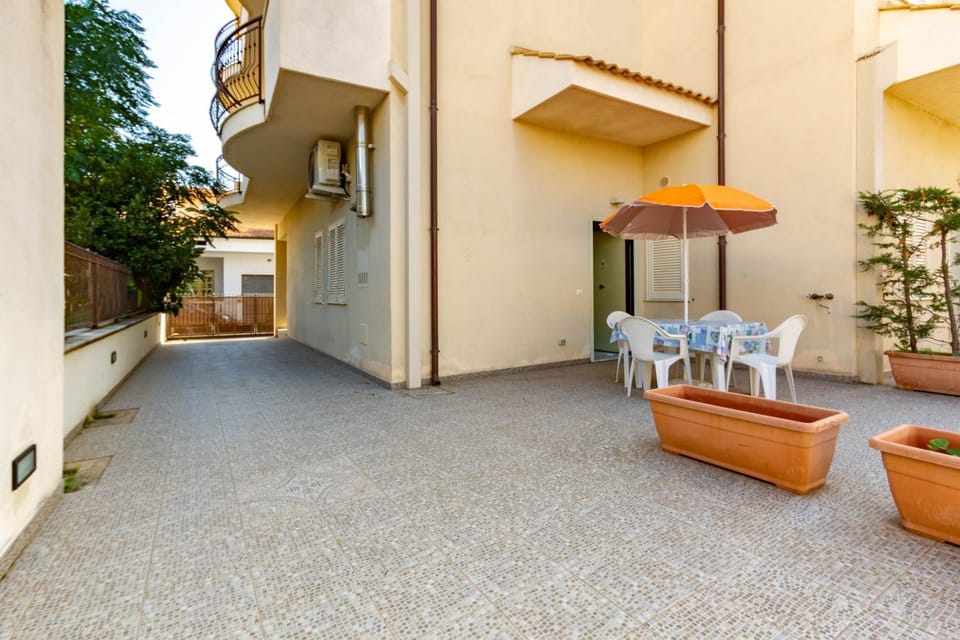 Property building, Patio