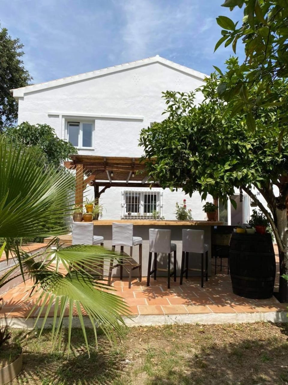 Property building, Patio, Garden, Garden